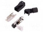 Connector: RJ45 | plug | PIN: 4 | Cat: 5 | shielded | 8p4c | &Oslash;cable: 4.5&divide;8mm