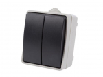 OUTDOOR 2 GANG 2 WAY SWITCH