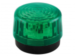LED FLASHING LIGHT - GREEN - 12 VDC - &oslash; 100 mm