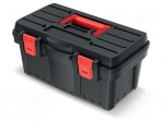 Chest | tool case | black | polymer | DARK | 476x258x226mm | 12kg