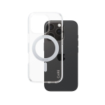 PanzerGlass CARE&trade; by &reg; Case Transparent w. Silver Kickstand & MagSafe iPhone 16 Pro