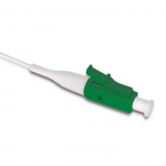 Qoltec Pigtail fiber optic LC/APC | Singlemode | 9/125 | G652D | 1m
