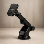 Car Phone Mount iKaku KSC-473A Black with Telescopic Handle for Smartphones and Small Tablets