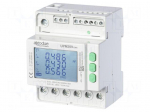 Meter: power quality analyser | for DIN rail mounting | LCD | 6A