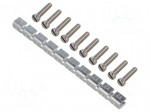 Screw bridge | terminals: 10 | 12mm
