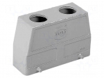 Enclosure for connectors: HDC | size 16B | Han | for double latch