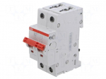 Switch-disconnector | Poles: 2 | for DIN rail mounting | 32A | 400VAC