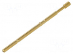 Test needle | Spring compression: 4mm | 5mm | 5A | CuBe | gold-plated