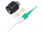 Connector: military | plug | male | PIN: 6 | MIL-DTL-38999 Series III