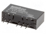 Converter: DC/DC | 1W | Uin: 4.5&divide;5.5V | 3.3VDC | Iout: 300mA | SIP7 | 2.3g