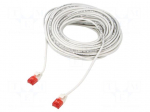 Patch cord | U/UTP | Cat: 6 | RJ45 plug,both sides | stranded | Cu | 20m
