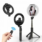 Selfie stick Elight L07 Professional Selfie Stick (length max 90cm) with Ring LED Light / Tripod / Shutter button