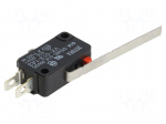 Microswitch SNAP ACTION | with lever | SPDT | 0.1A/125VAC | ON-(ON)