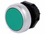 Switch: push-button | Stabl.pos: 1 | 22mm | green | Illumin: none | IP66