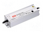 Power supply: switched-mode | LED | 90W | 128&divide;257VDC | 210&divide;350mA | IP65