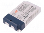 Power supply: switched-mode | LED | 65W | 36VDC | 1.8A | 180&divide;295VAC