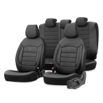 Auto- ja mootorrattatooted, elektroonika, navigatsioon, CB raadio // Autohooldus | Autokeemiatooted // Komplet pokrowc&oacute;w na fotele samochodowe otom inspire 3501 black eco-leather 3-zip