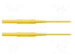 Test lead | 6kVDC | 6kVAC | 16A | banana plug 4mm,both sides | Len: 2m