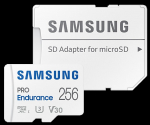 Samsung PRO Endurance microSD 256GB + Adapter