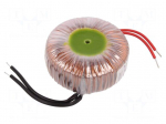 Transformer: toroidal | 100VA | 230VAC | 24V | 4.16A | 1.1kg | &Oslash;: 92mm