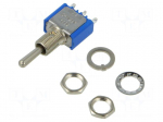 Switch: toggle | Pos: 3 | SP3T | ON-OFF-ON | 3A/250VAC | 4A/30VDC | 5000