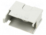 Enclosure: junction box | 55.5mm | plaster embedded | plastic | grey