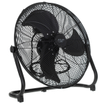 Adler Fan | AD 7334 | Velocity fan | Black | Diameter 45 cm | Number of speeds 3 | Oscillation | 110 W