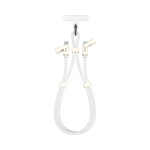 Sbox LANYARD WHITE Type-C -Type-C 1.5m White