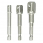 T&ouml;&ouml;riistad ja m&otilde;&otilde;teseadmed // K&auml;sit&ouml;&ouml;riistad ja k&auml;sit&ouml;&ouml;riistade komplektid // Zestaw adapter&oacute;w do nasadek 3szt: 1/2", 1/4", 3/8"
