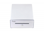 Equip Cash Register Drawer for Point of Sale (POS) System, 4 Bill/4 Coin Compartments, Removable Coin Slots, RJ11 connector, Aluminum
