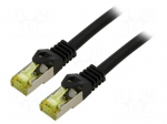 Patch cord | S/FTP | Cat 6a | RJ45 plug,both sides | stranded | Cu | 2m