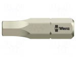 Screwdriver bit | Hex Plus key | HEX 5.5mm | 1/4" | Overall len: 25mm
