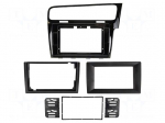 Radio frame | VW | black | 10"