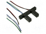Sensor: photoelectric | through-beam (with slot) | DARK-ON | 20mA