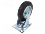 Transport wheel | &Oslash;: 160mm | W: 25mm | H: 197mm | torsional | 150kg