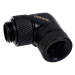 Alphacool Eiszapfen angle adapter 90&deg; 1/4", deep black - 17260