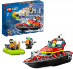 LEGO 60373 City Fire Boat Construction Toy