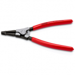 KNIPEX assembly pliers for snap rings on shafts 45 11 170 (red, length 170mm, straight)
