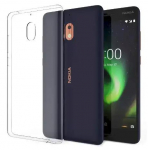 Fusion Ultra Back Case 0.5 mm Silikona Aizsargapvalks Priek&scaron; Nokia 2.1 Caurspīdīgs