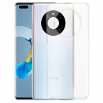 Fusion Ultra Back Case 1 mm izturīgs silikona aizsargapvalks Huawei Mate 40 Pro caurspīdīgs