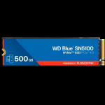 SSD POWERED BY SANDISK  Blue SN5100 500GB M.22280 PCIe Gen4x4 NVMe QLC 3D