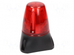 Signaller: lighting-sound | 85&divide;380VDC | 85&divide;280VAC | 8x LED | red | IP65