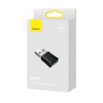 Baseus HUB BA07 Bluetooth USB adapter BT 5.3, LED-indikaatoriga, 20m ulatus, Black (ZJBA010001)