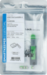 SMARTKEEPER ESSENTIAL / 4 x USB C-pordi blokeerijad koos 1 x lukuv&otilde;tmega Mini / Green