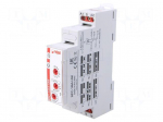 Timer | 1s&divide;10days | SPDT | 24VDC/16A,250VAC/16A | 12&divide;240VAC | DIN | IP20