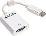 AV-adapter Delock DisplayPort - D-Sub (VGA) White (61766)