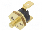Sensor: thermostat | Output conf: SPST-NC | 180&deg;C | 16A | 250VAC | &plusmn;5&deg;C