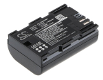 1600 mAh for Canon LP-E6,LP-E6N,LP-E6P,LP-E6NH