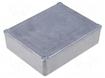 Enclosure: multipurpose | X: 93.5mm | Y: 119mm | Z: 34mm | aluminium