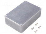 Enclosure: multipurpose | X: 77mm | Y: 116mm | Z: 38mm | 1590 | aluminium